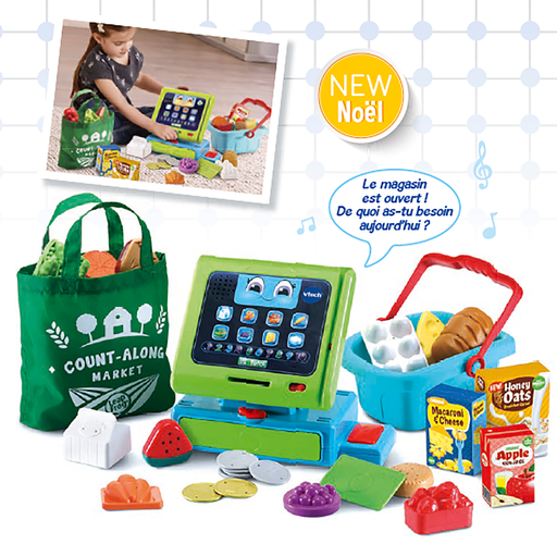 [222360VTE] CAISSE ENREGISTREUSE INTERACTIVE MAXI SHOPPING 612005   2022 VTECH