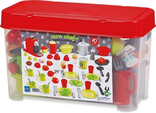 [ECO2698] COFFRET DINETTE 70 PIECES 2698 j24 SAJOU