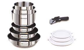 [TEF0424] SET 10 PIECES GREBLON SINGER SIN0424 