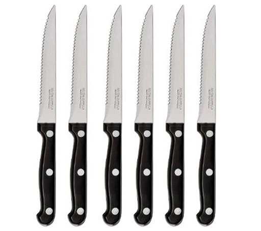 [JJA100210] COUTEAUX A STEAK *6 100210