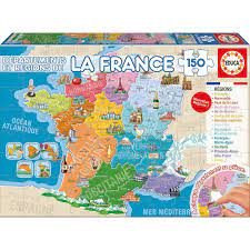 [EDU17238] PUZZLE 150P DEPARTEMENT ET REGION 17238