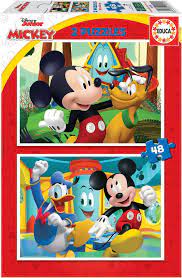 [EDU19312] PUZZLE 2/48P MICKEY FUN HOUSE 19312