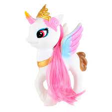 [MG12471] LICORNE 13CMS CHEVEUX LONGS 12471