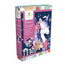 [DARCREA045] 10 TABLEAUX PAILLETER LICORNES CREA045