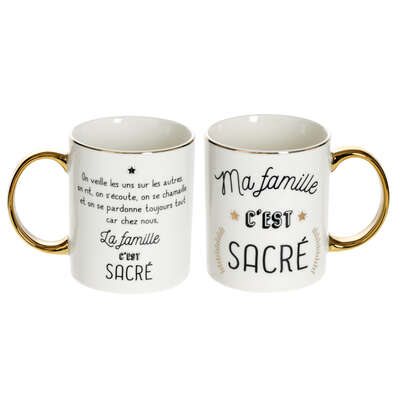 [JJA154634] MUG M SACREE FAMILLE 35CL