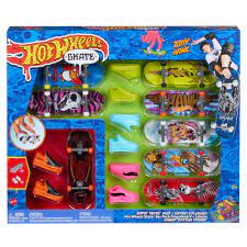 [MATHMY19] HOT WHEELS SKATE COFFRET 8 PLANCHES FINGERSKATE  HMY19 j23