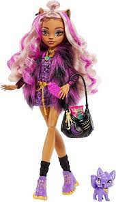 [MATHHK52] MONSTER HIGH CLAWDEEN WOLF AVEC ANIMAL DE COMPAGNIE HHK52 j23