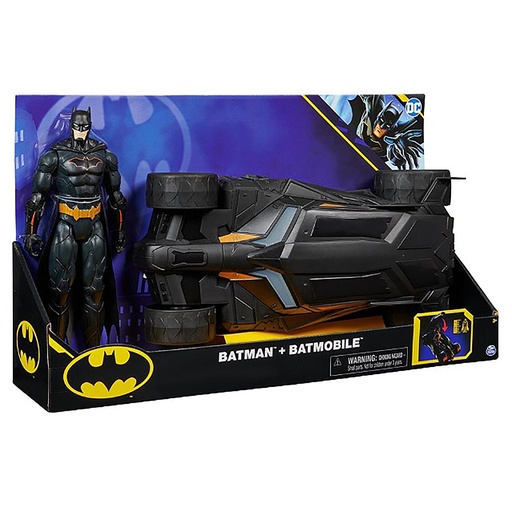 [225967SPI] PACK BATMOBILE + FIGURINE BATMAN 30 CM Batman  J25  6070521