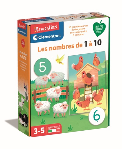 [223388CLE] Les nombres de 1 à 10 52595  J23