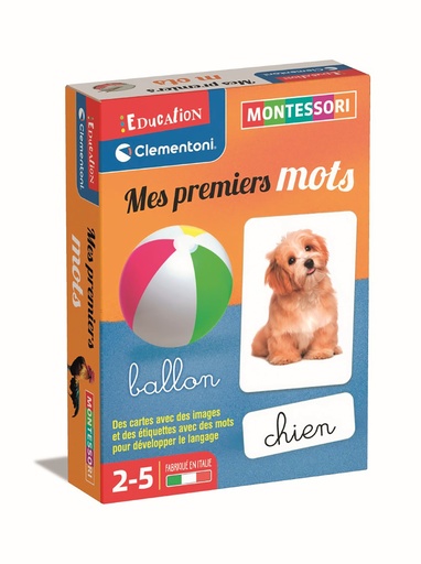 [223428CLE] Mes premiers mots - Montessori 52706  J23