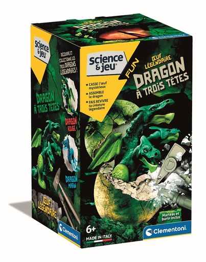 [2241065CLE] Œuf légendaire - Dragon à Trois Têtes 52732  J24