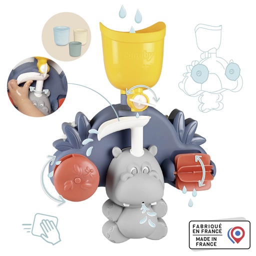 [223185SMO] hippo jeux de bain 140405  J23