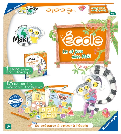 [224381rav] LIS ET JOUE AVEC MAKI - L'ÉCOLE 00022356  J24