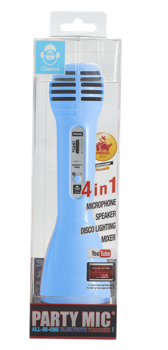[2231209BIG] MICROPHONE TOUT EN UN - BLUETOOTH & KARAOKE -  PM6BL  J23