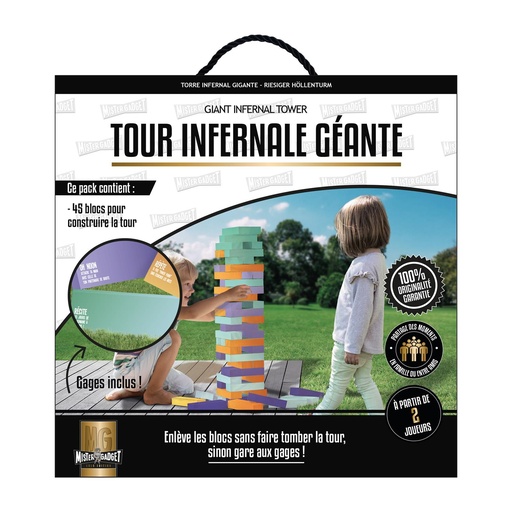 [2231092CMP] JEU DE LA TOUR INFERNALE GRAND FORMAT M12 MG3432  J23
