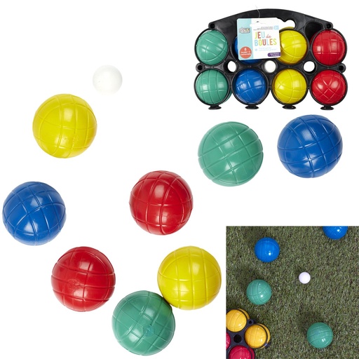 [CMP4508] JEU DE 8 BOULES PLASTIQUES EA4508