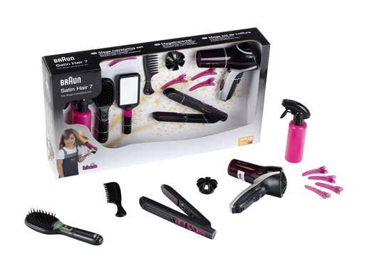 [223541KLE] Braun Satin Hair - Mega set coiffure 5873  J23