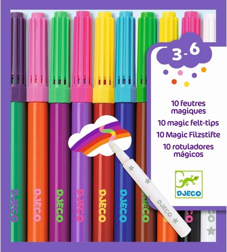 [DJE08827] 10 FEUTRES MAGIQUES DJECO DJ08827