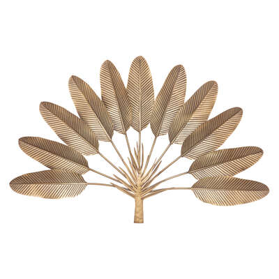 [jja185889] DECO MURAL METAL ARTIF 112X74