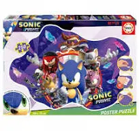 [EDU20026] PUZZLE 250P SONIC POSTER  20026