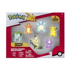 [224999BAN] POKEMON PACK 6 FIGURINES JW2684 J24