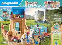 [224801PLA] AMELIA & WHISPER AVEC BOX POUR CHEVAUX     71353  J24  PLAYMOBIL