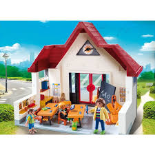 [PLA6865] ECOLE AVEC SALLE DE CLASSE 6865 J24 SAJOU MCA