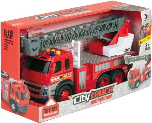 [442402288] CAMION POMPIERS SON LUMIERE A2402288 J24 SAJOU