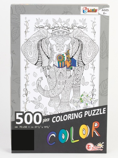 [442402300] PUZZLE ELEPHANT500PCS A2402300 J24 SAJOU