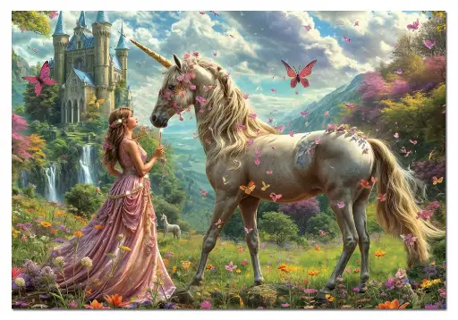 [EDU20243] PUZZLE 500P FEES LICORNES 20243