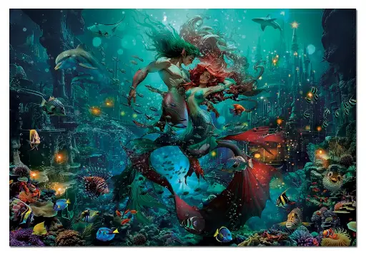 [EDU20175] PUZZLE 500P 20175 ATLANTIDE