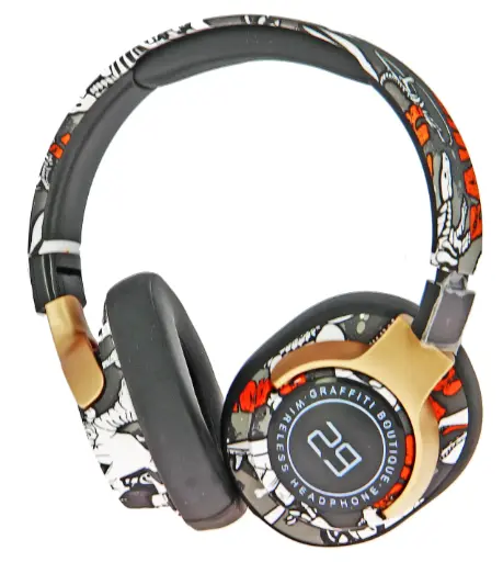 [2251197AKO] Casque stéréo sans fil+ filaire, micro intégré CA29SN  J25