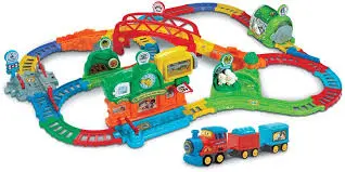 [225248VTE] Tut Tut Bolides - Super circuit train éducatif 583505  J25 SAJOU
