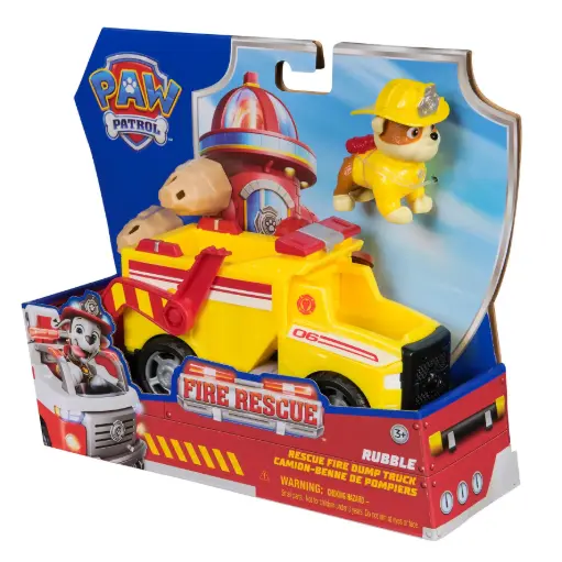 [225989SPI] vehicule + personnage Pat Patrouille fire rescue 6072699  J25 SAJOU