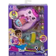 [225596MAT] Polly Pocket – Maman Et Bébé Héissons JBJ91  J25 SAJOU
