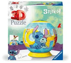 [225625RAV] Puzzle 3D Ball 72 p  Stitch  115969  J25 SAJOU