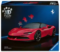 [2251087RAV] Puzzle 3D Iconics - Ferrari SF90 Stradale  80411  J25 SAJOU