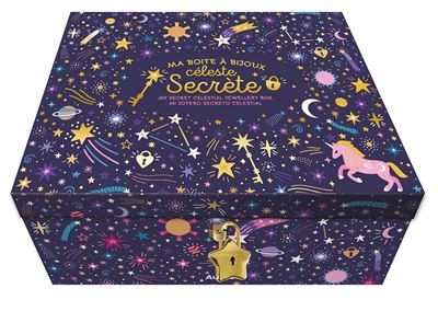 [AUZ6331] MA BOITE A BIJOUX SECRETE CELESTE 9791039546331 J25 SAJOU