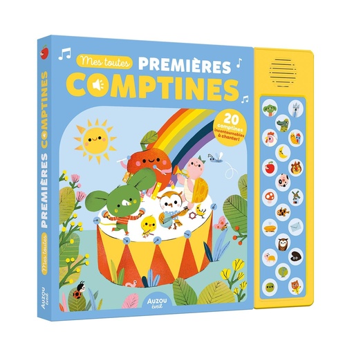 [AUZ7025] MES TOUTES PREMIERES COMPTINES 9791039537025 J25 SAJOU