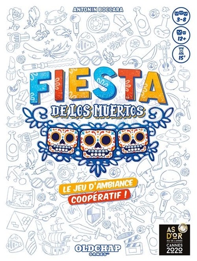 [BLA023] FIESTA DE LOS MUERTOS OLD023FI J25 SAJOU