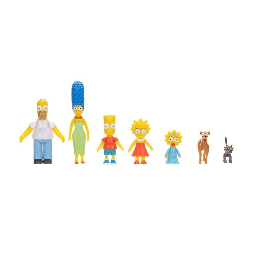 [JAK175394] LES SIMPSONS COFFRET 5 FIGURINES 175394 J25 SAJOU