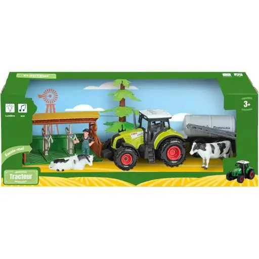 [A2502257] A2502257 SET FERME TRACTEUR SON & LUM J25 SAJOU