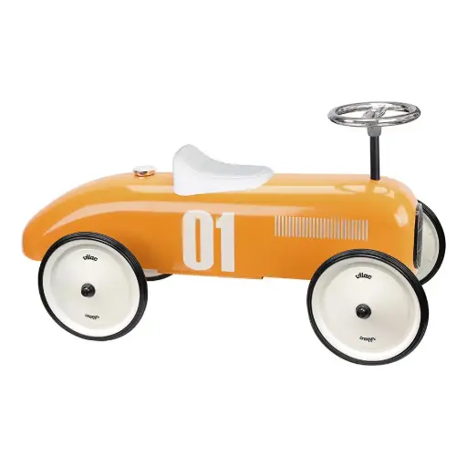 [VIL1045] A2305117 PORTEUR VOITURE VINTAGE ORANGE J25 SAJOU