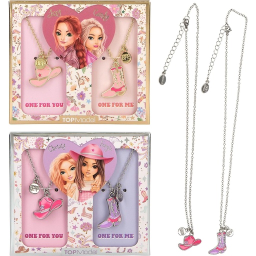 [dep13846] TOPModel Bottes à chaîne BFF + chapeau COWGIRL 13846