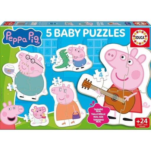 [EDU20319] BABY PUZZLES PEPPA 20319