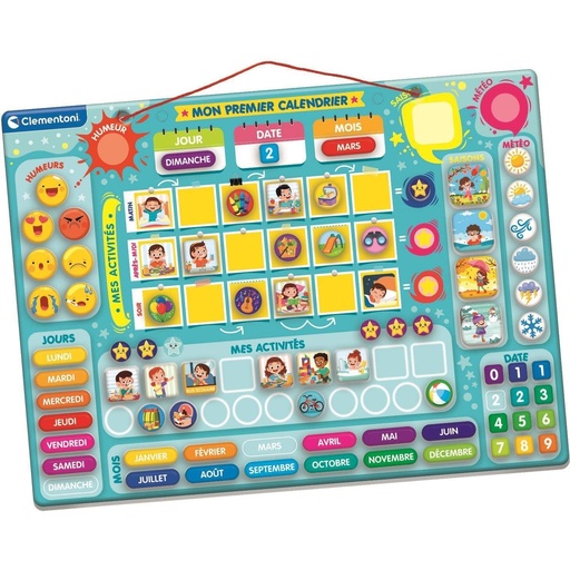 [226417CLE] 1ER CALENDRIER MAGNETIQUE 52917  J26